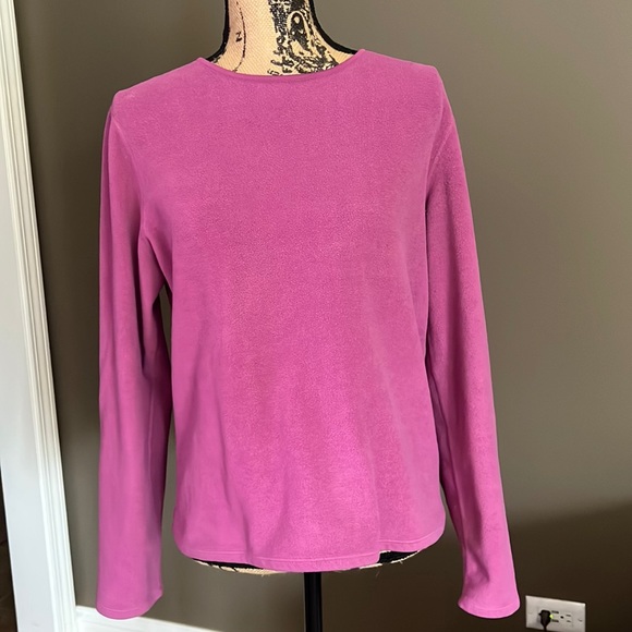 Lands' End Tops Lands End Fleece Top Poshmark